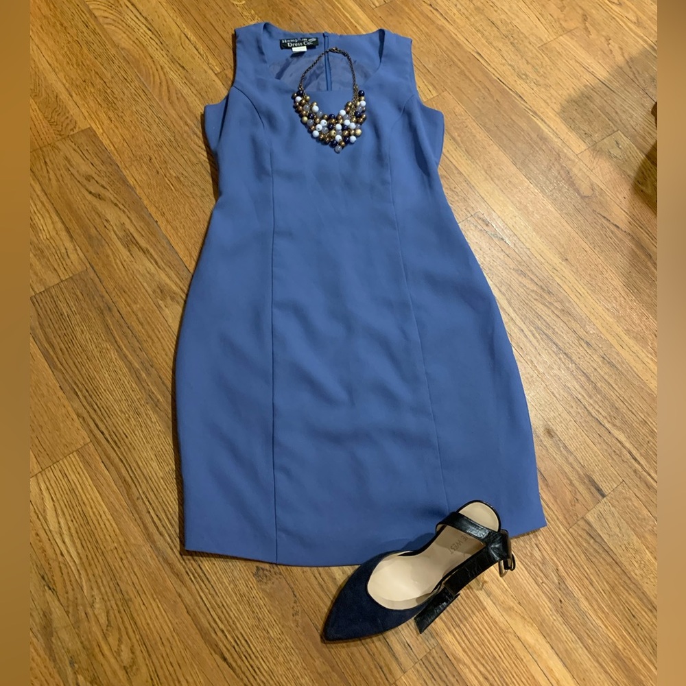 Size 4 blue knee high dress 👗